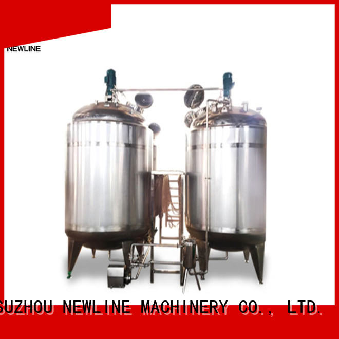 NEWLINE juice mixing tank Suppliers for packaging