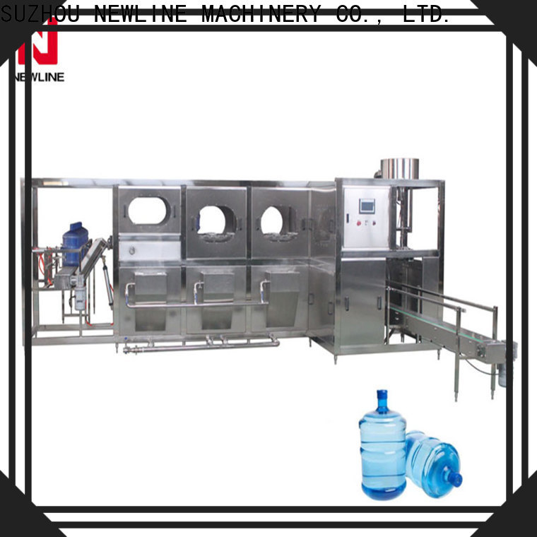 NEWLINE mineral water jar filling machine factory for packaging